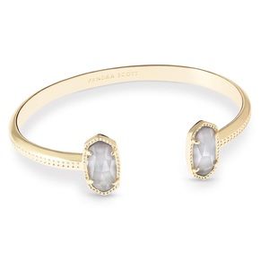 NWOT Kendra Elton Gold Bracelet in Slate